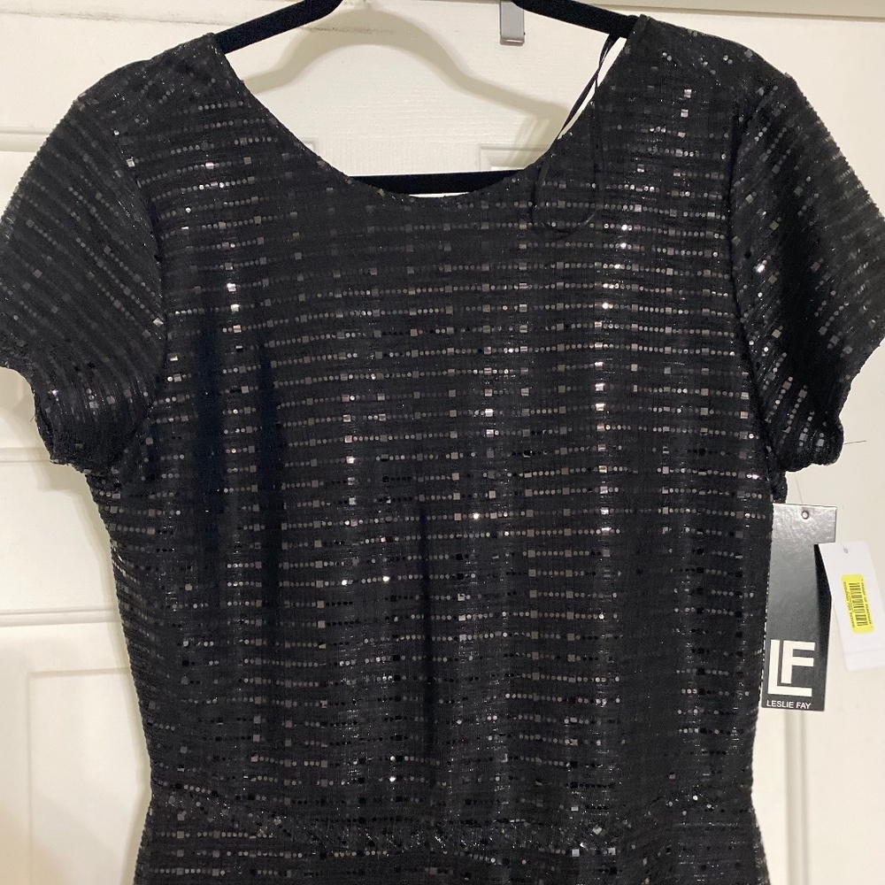NWT Size 10 Black Mermaid Evening Gown